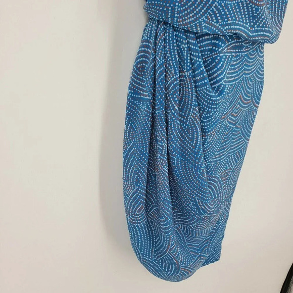 Pia Pauro Asymetrical One Shoulder Beaded Dress - Picture 5 of 12